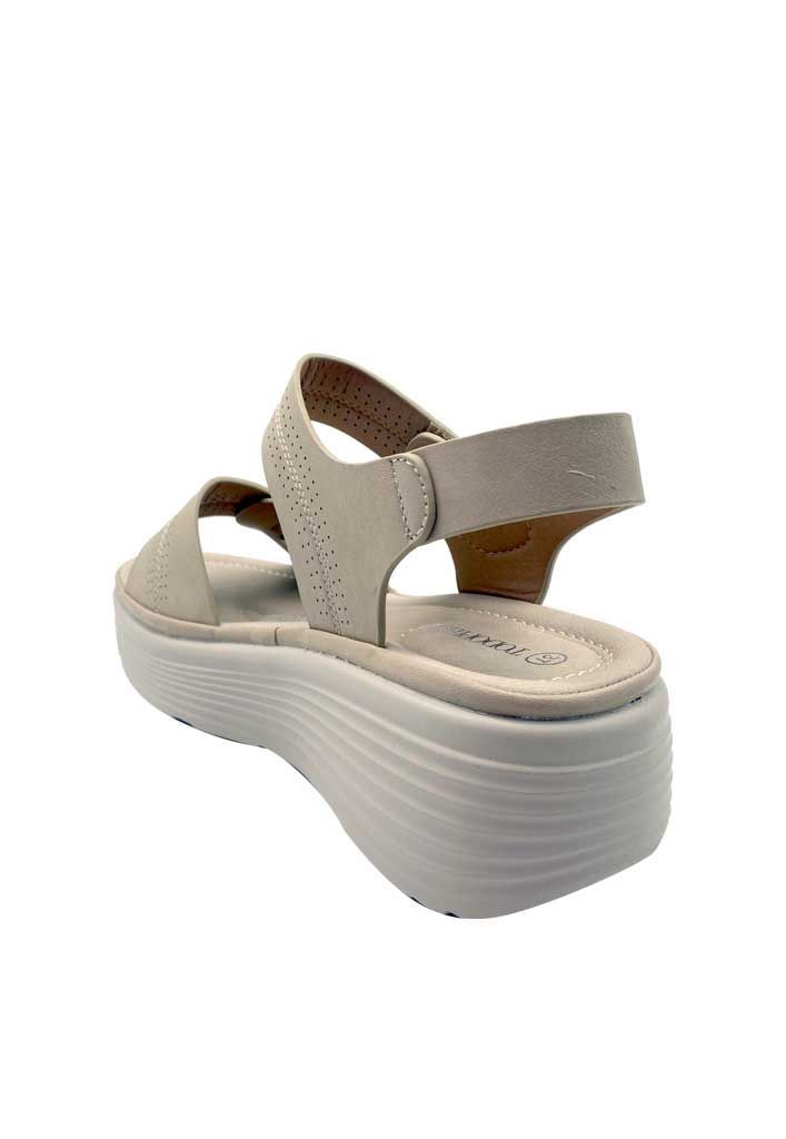 Sandalia Mujer Beige ZB027-4