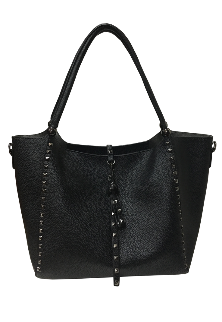 Cartera Cuero Ecológico CRO29 Negro-0