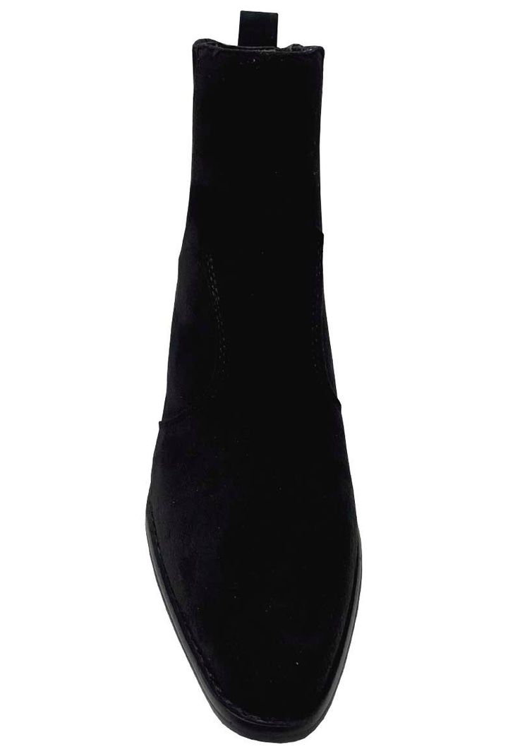 Botin Gamuza Ecológica ZAZ55 Negro-2