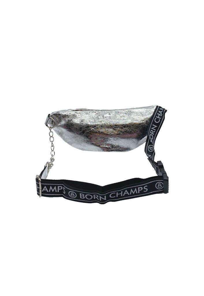 Bandolera Ecocuero Plata CRU11-2
