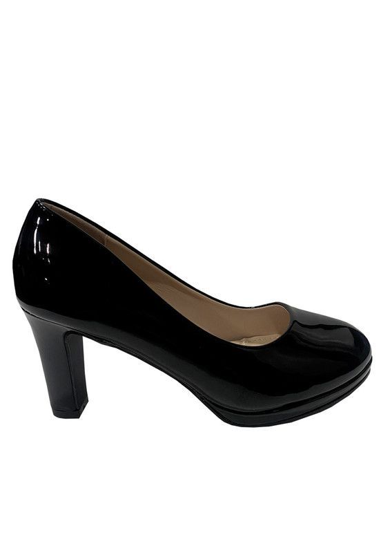 Zapato Reina Ecocuero ZAU33 Negro-0