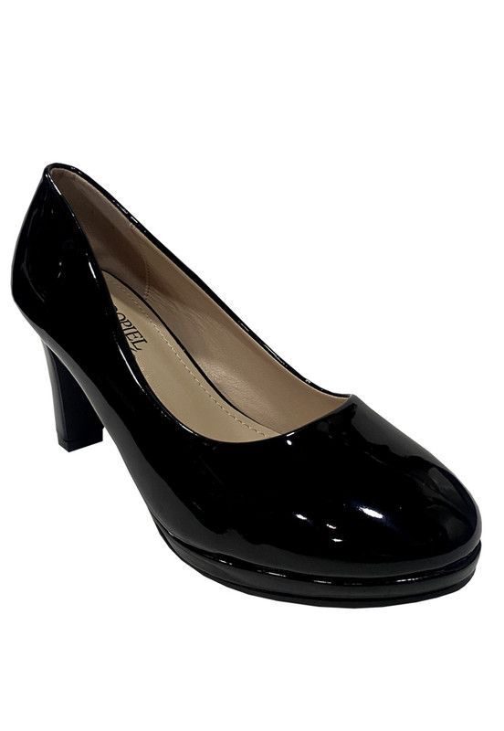 Zapato Reina Ecocuero ZAU33 Negro-1