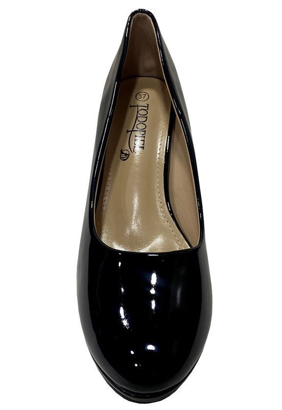 Zapato Reina Ecocuero ZAU33 Negro-2
