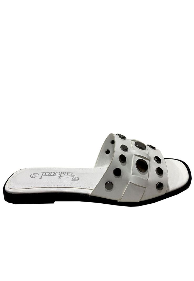 Sandalia Ecocuero ZAY58 WHITE CHAROL