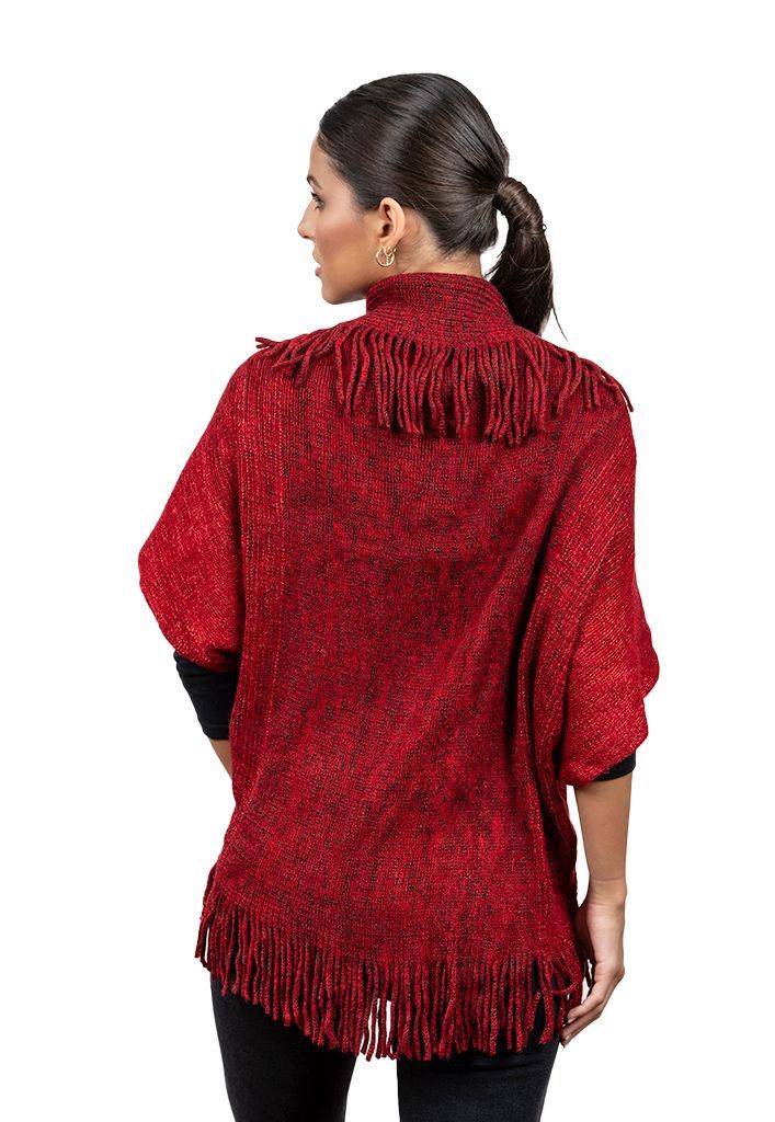 Poncho PO047 Rojo-1
