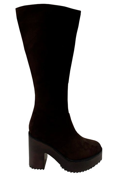 Bota Gamuza Ecológica ZAX86 Chocolate-0