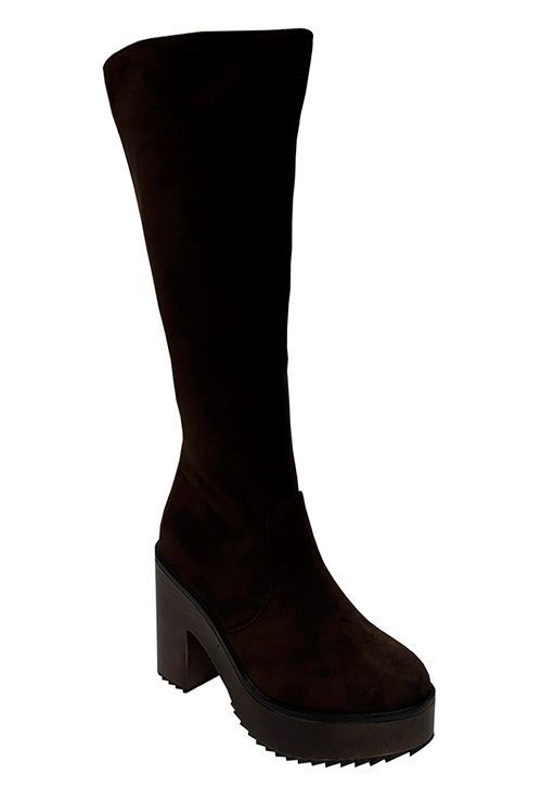 Bota Gamuza Ecológica ZAX86 Chocolate-1