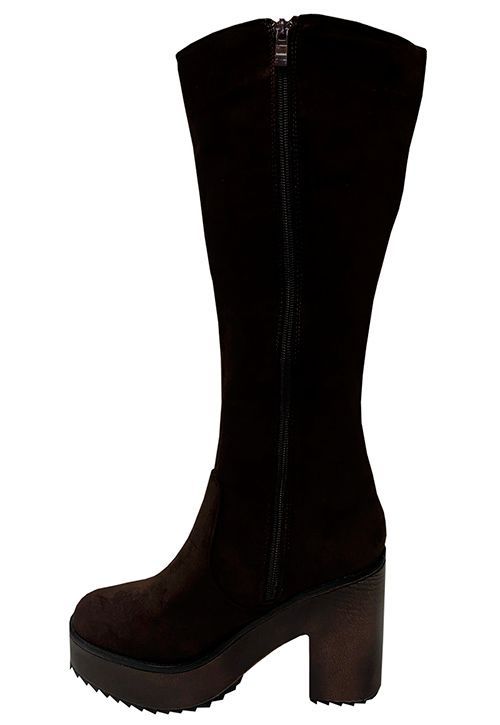 Bota Gamuza Ecológica ZAX86 Chocolate-4
