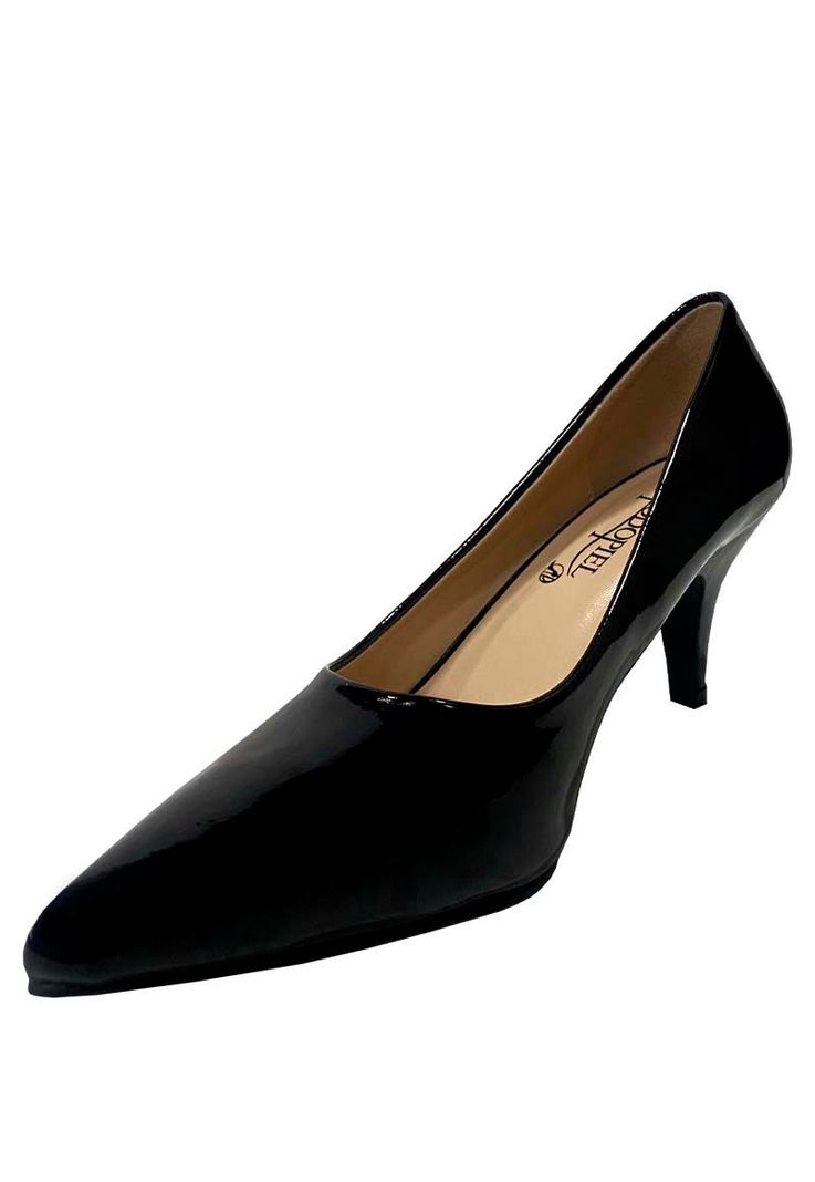 Zapato Reina Ecocuero ZAW42 Negro-3