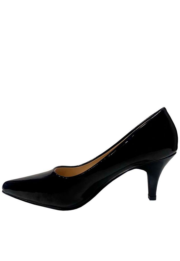 Zapato Reina Ecocuero ZAW42 Negro-4