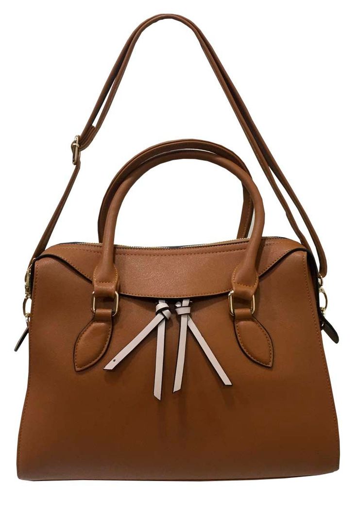 Cartera Cuero Ecológico CRO20 Camel-0