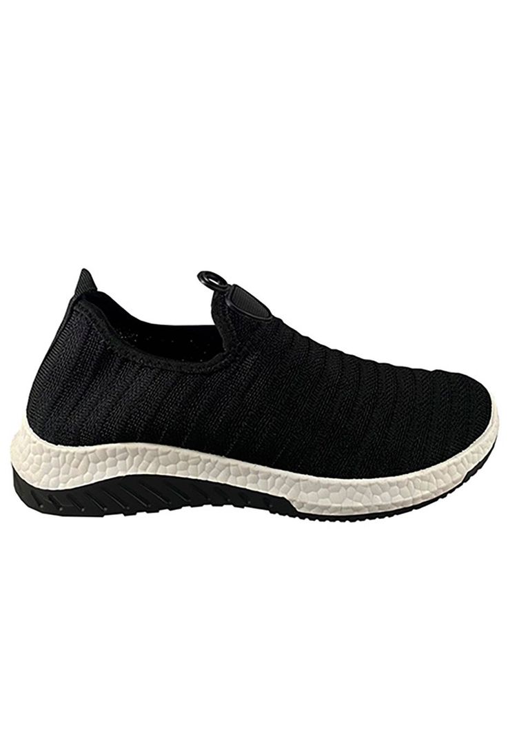 Zapatilla Ecocuero  ZAZ03 Negro