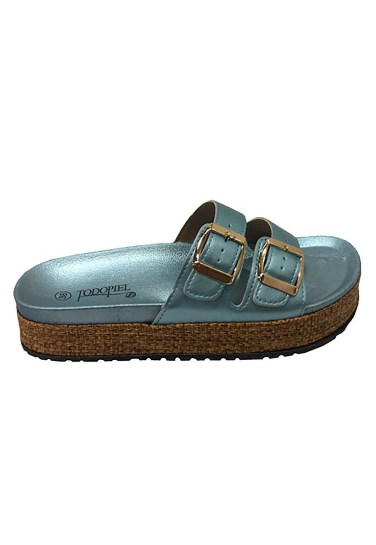 Sandalia Ecocuero ZAU77 Celeste-0