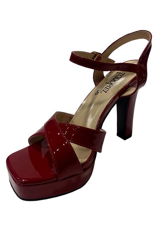Sandalia Ecocuero ZAZ37 Rojo-3