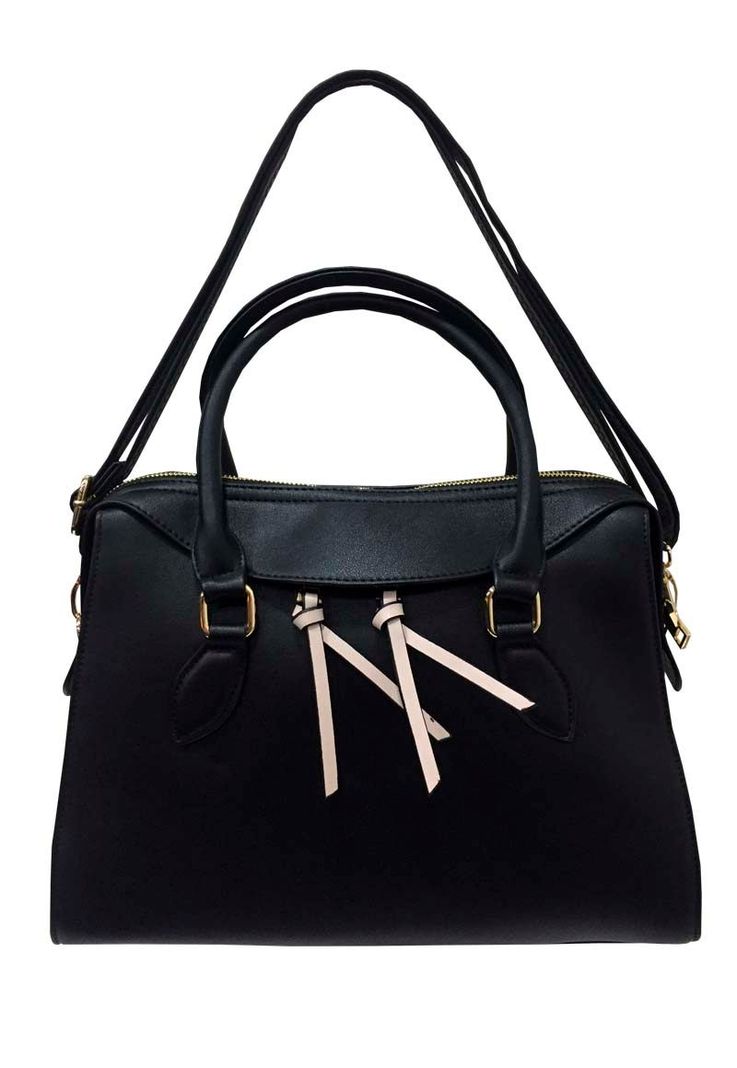 Cartera Cuero Ecológico CRO20 Negro-0