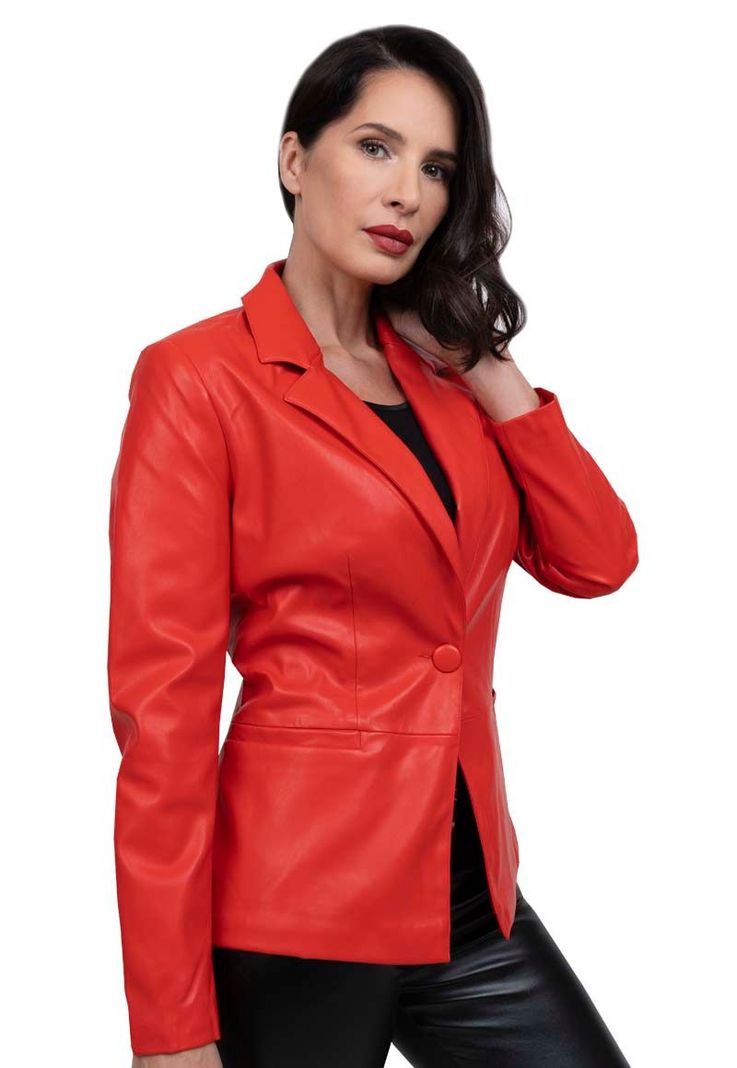 Blazer EcoCuero CHG65 Rojo-1