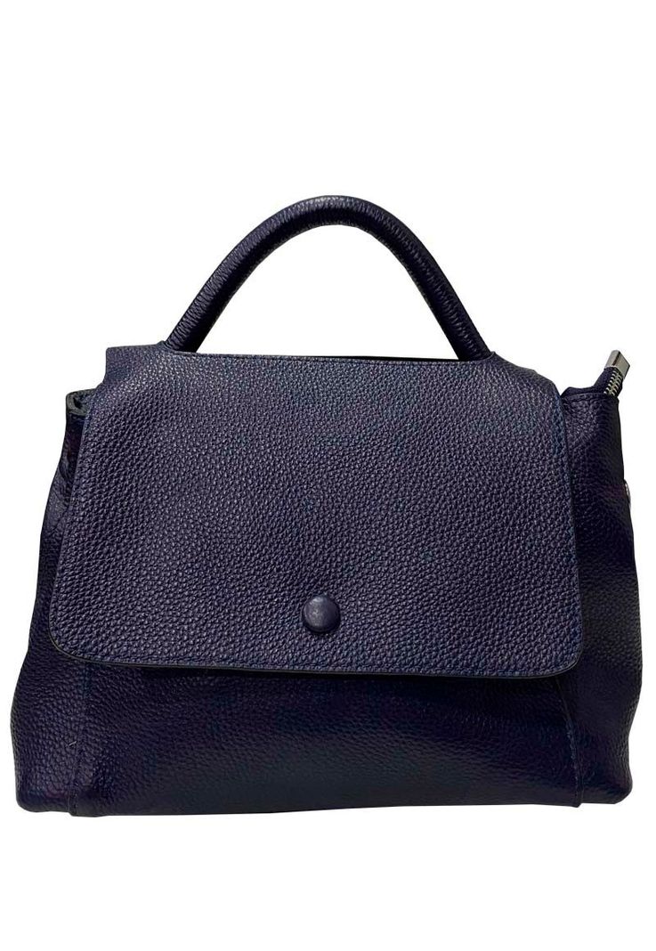 Cartera Cuero CRT40 Navy-0