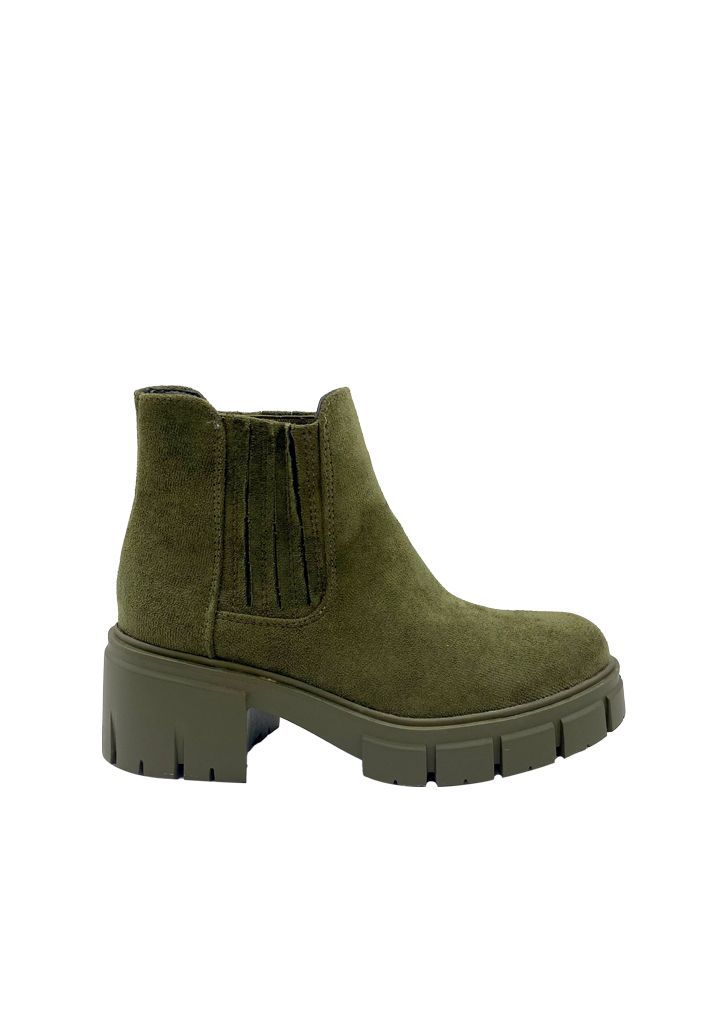 Botin Mujer Verde ZB044-0