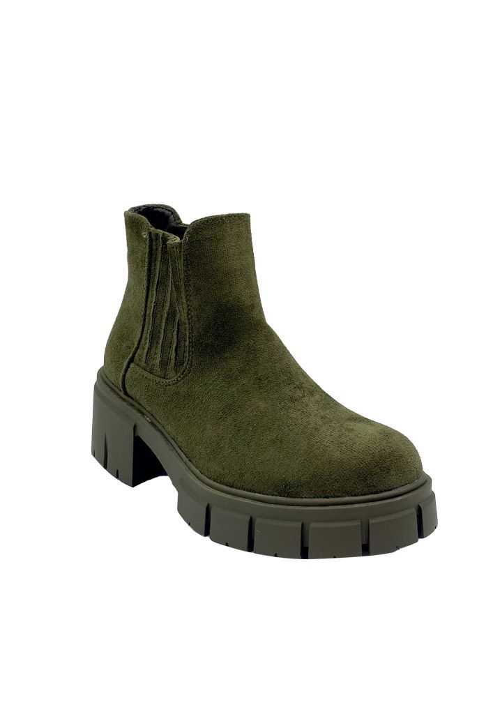 Botin Mujer Verde ZB044-1