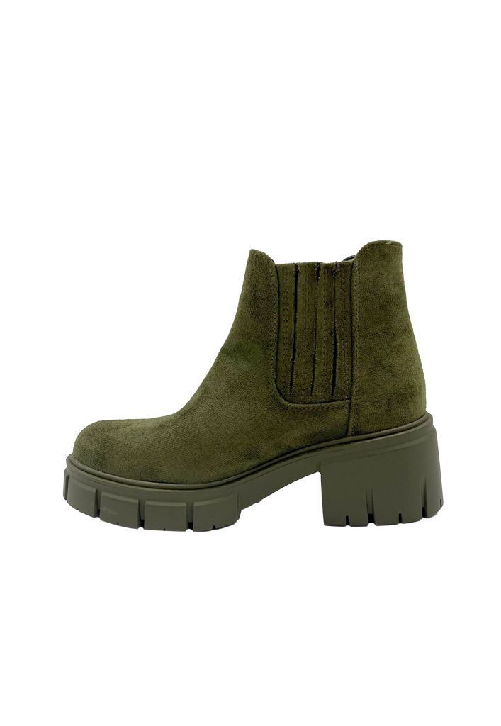 Botin Mujer Verde ZB044-3