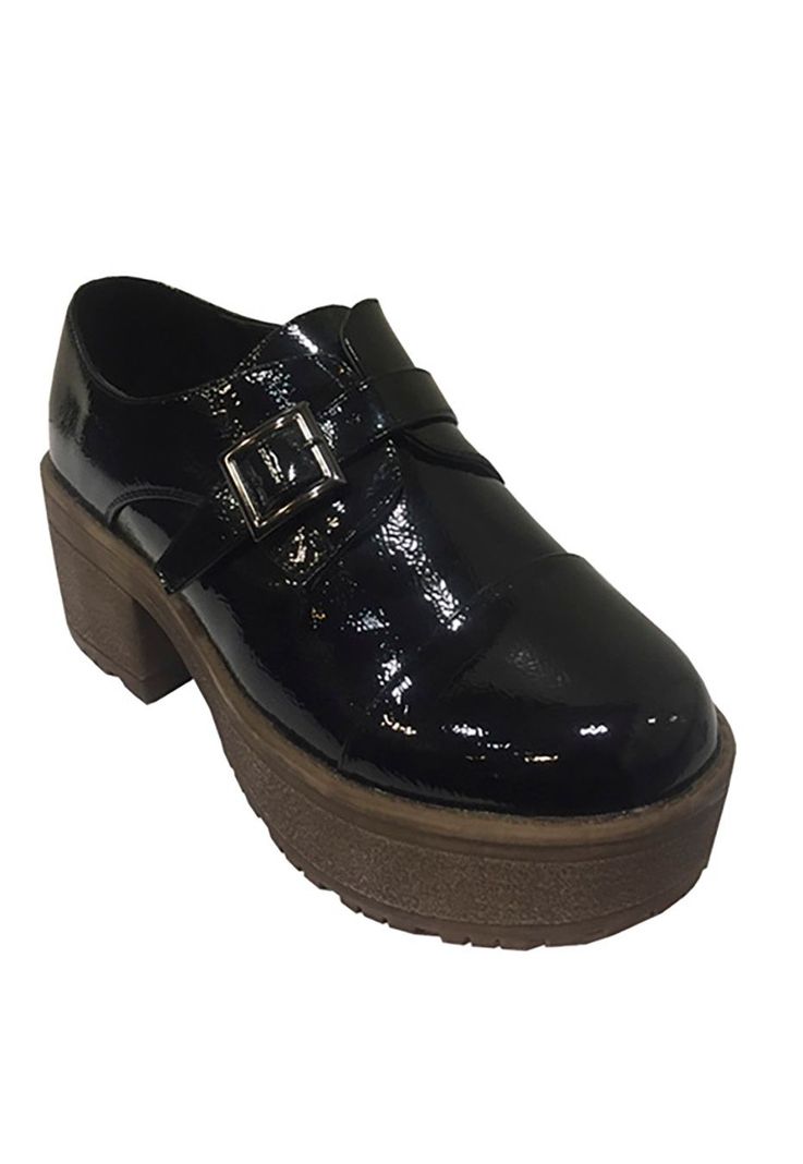 Zapato Ecocuero  ZAU89 Negro-1