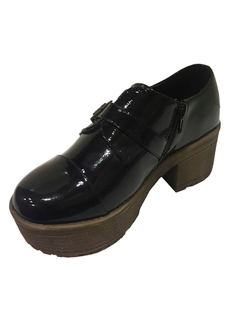 Zapato Ecocuero  ZAU89 Negro-3