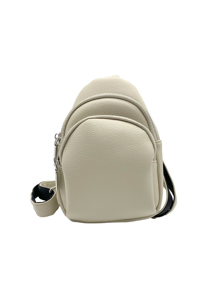 Bandolera Ecocuero Beige CRU36-0