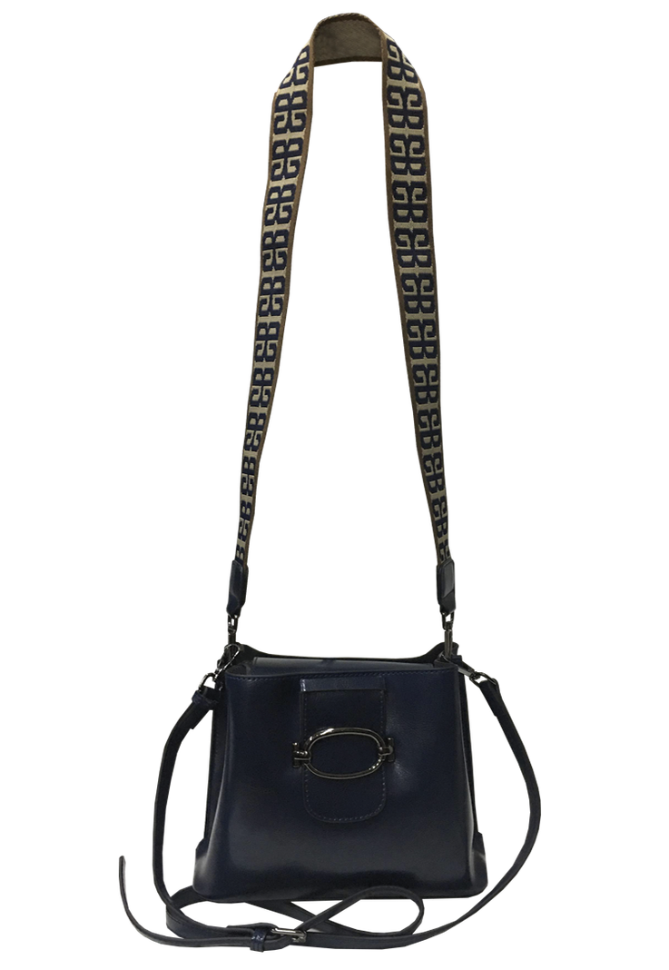 Cartera Cuero CRT26 Navy-0