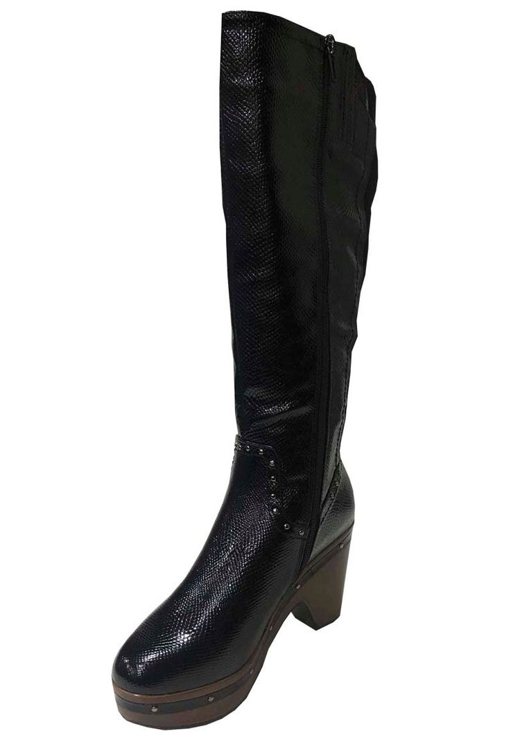 Bota Ecocuero  ZAX83 Negro-3
