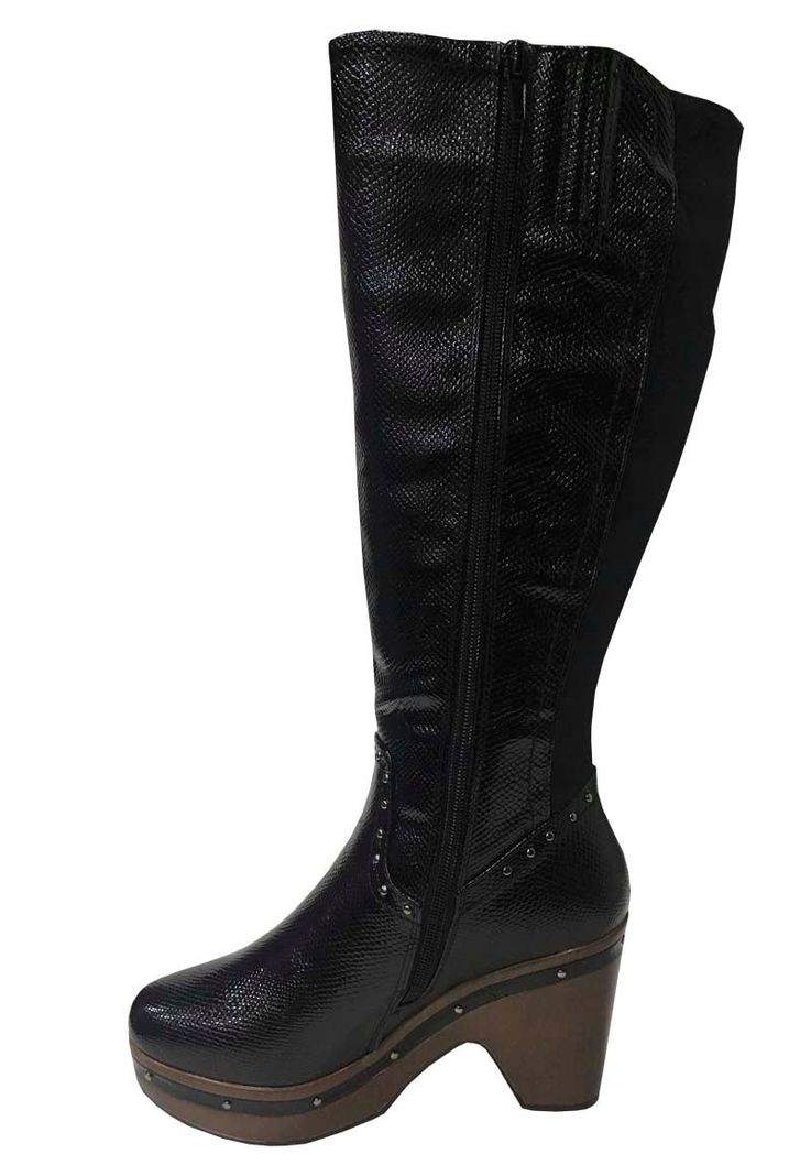 Bota Ecocuero  ZAX83 Negro-4