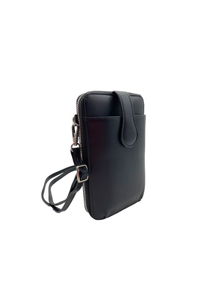Cartera Ecocuero Negro CRU34-1