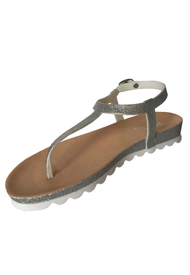 Sandalia Ecocuero ZAY52 Plata-3