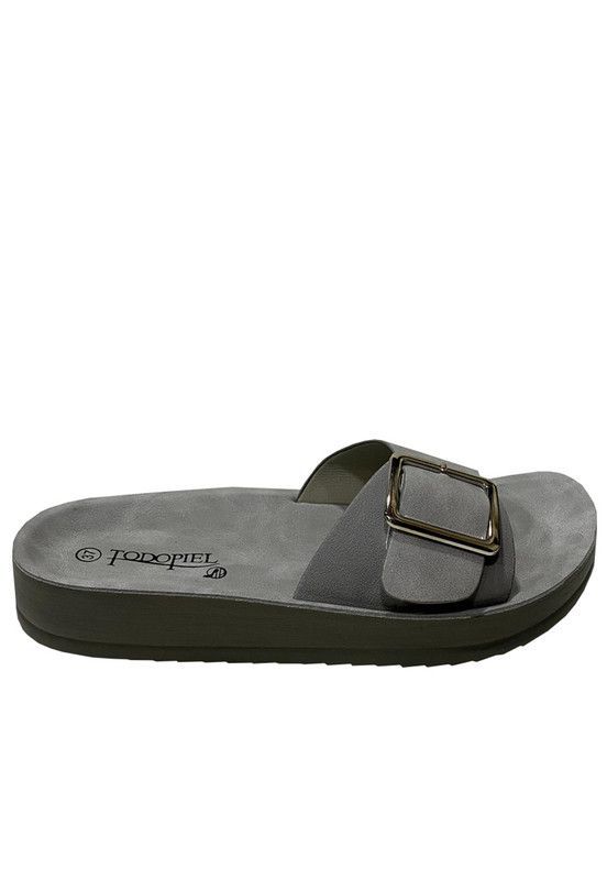 Sandalia Ecocuero ZAZ24 Plata