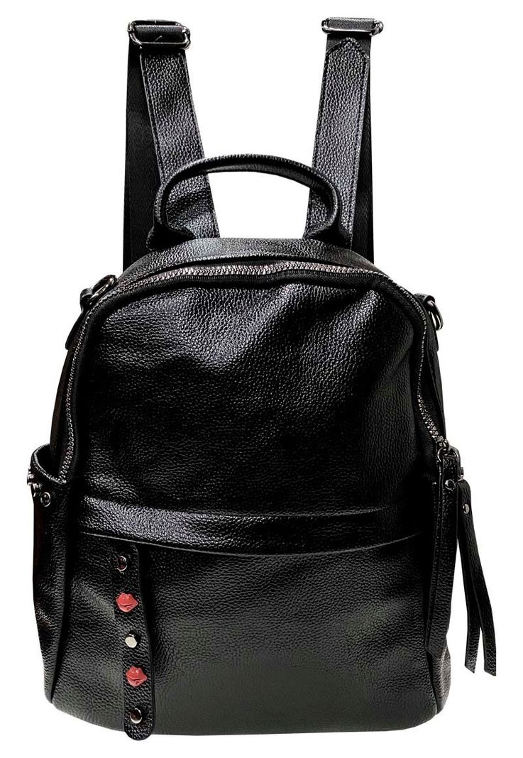 Mochila Cuero CRU45 Negro-0