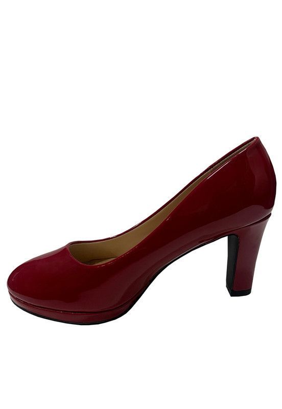 Zapato Reina Ecocuero ZAU33 Rojo-4