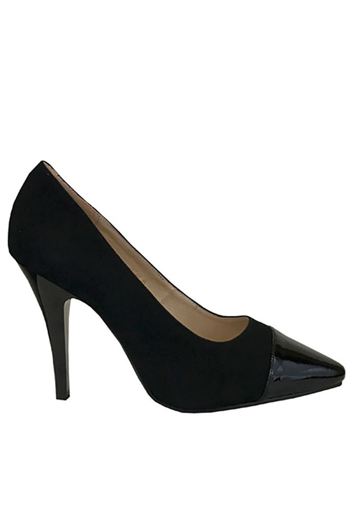 Zapato Reina Gamuza ZAT49 Negro-0