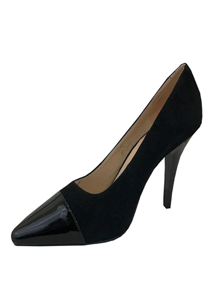 Zapato Reina Gamuza ZAT49 Negro-2