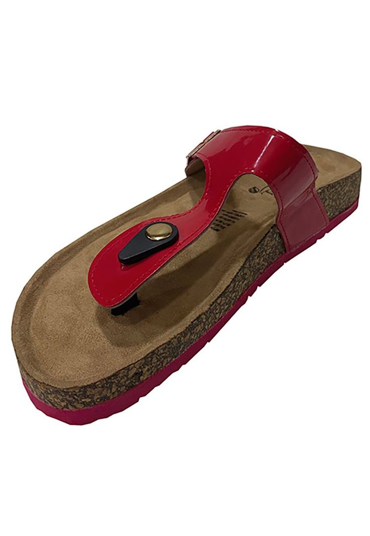 Sandalia Ecocuero ZAW03 Rojo-3