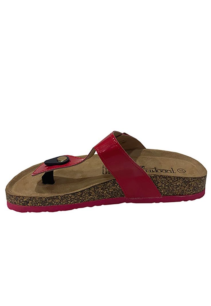 Sandalia Ecocuero ZAW03 Rojo-4