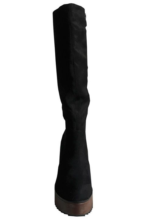Bota Gamuza Ecológica ZAX86 Negro-2
