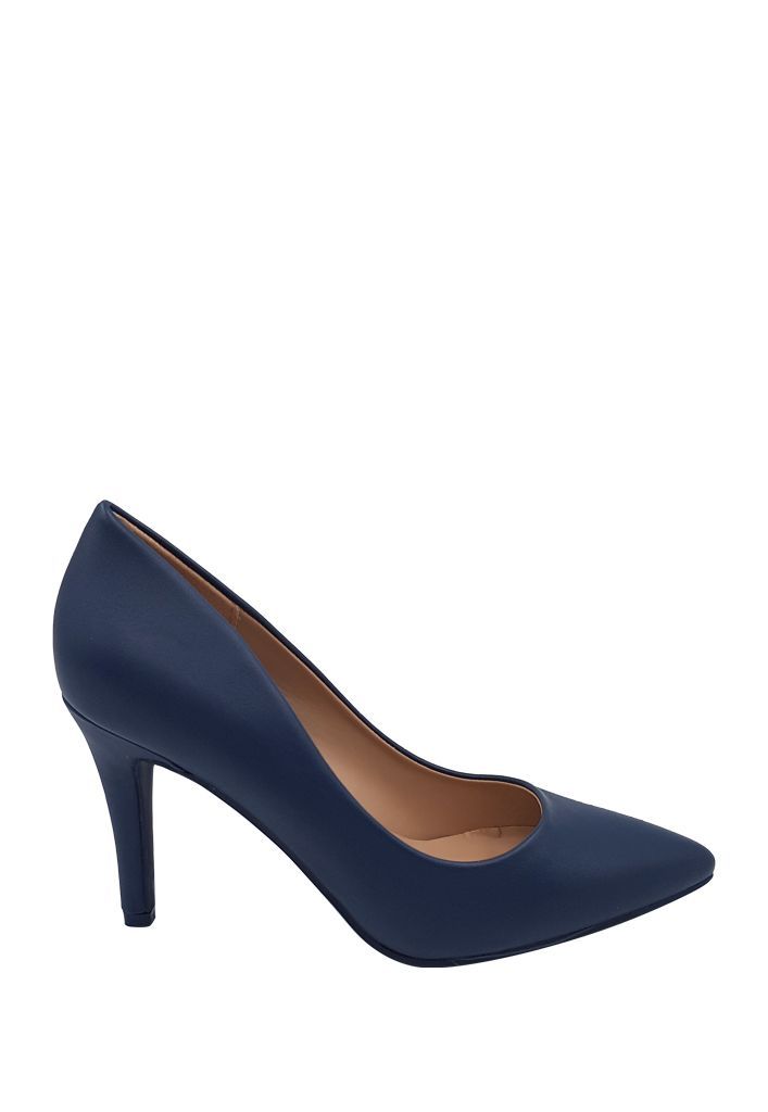Zapato Reina Ecocuero ZAR06 Azul Marino-0