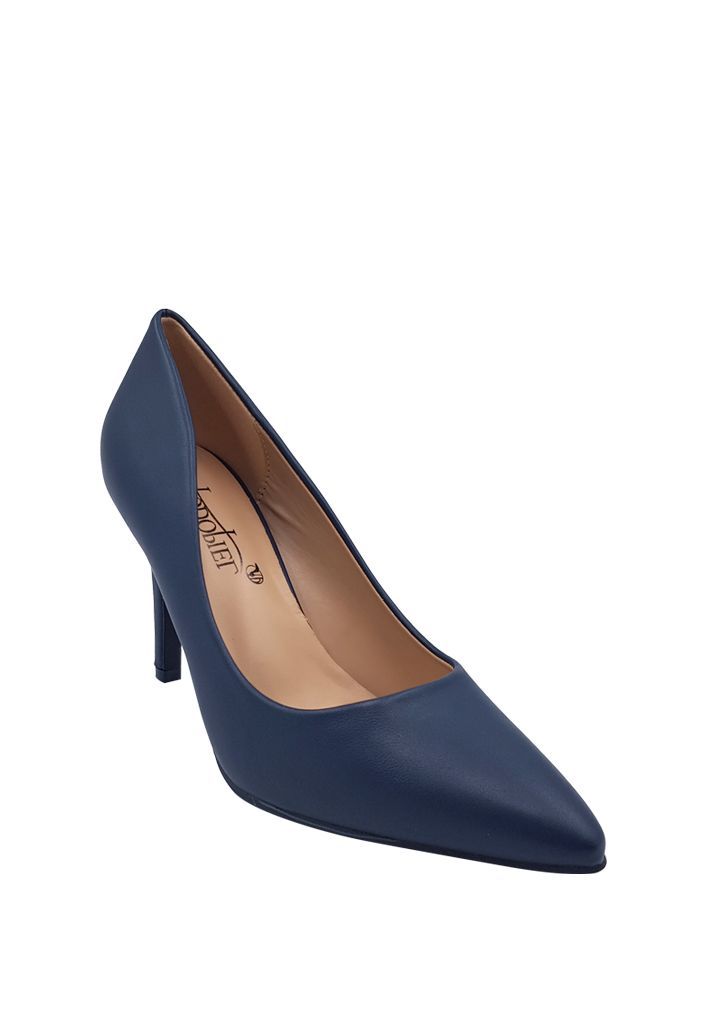 Zapato Reina Ecocuero ZAR06 Azul Marino-1