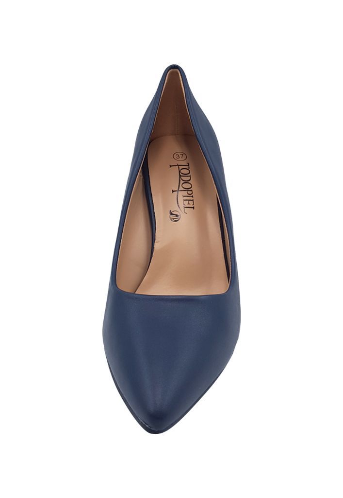 Zapato Reina Ecocuero ZAR06 Azul Marino-2
