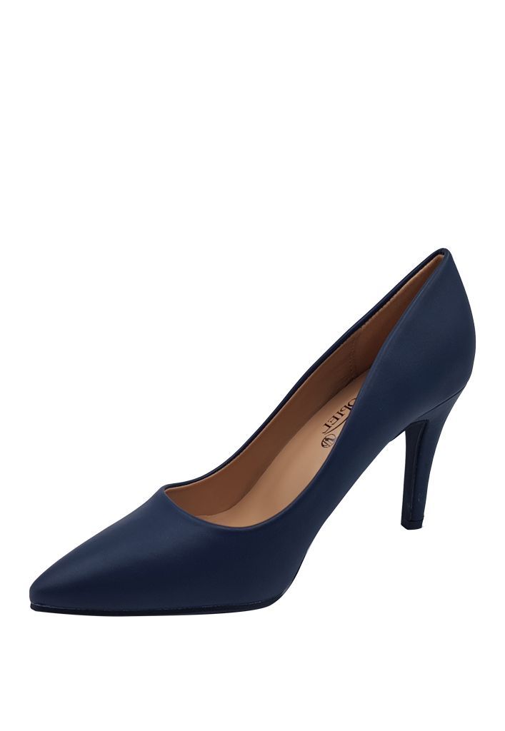 Zapato Reina Ecocuero ZAR06 Azul Marino-4