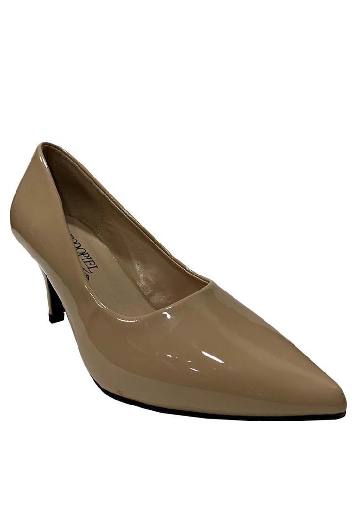 Zapato Reina Ecocuero ZAW42 Beige-1