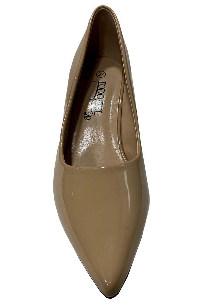 Zapato Reina Ecocuero ZAW42 Beige-2