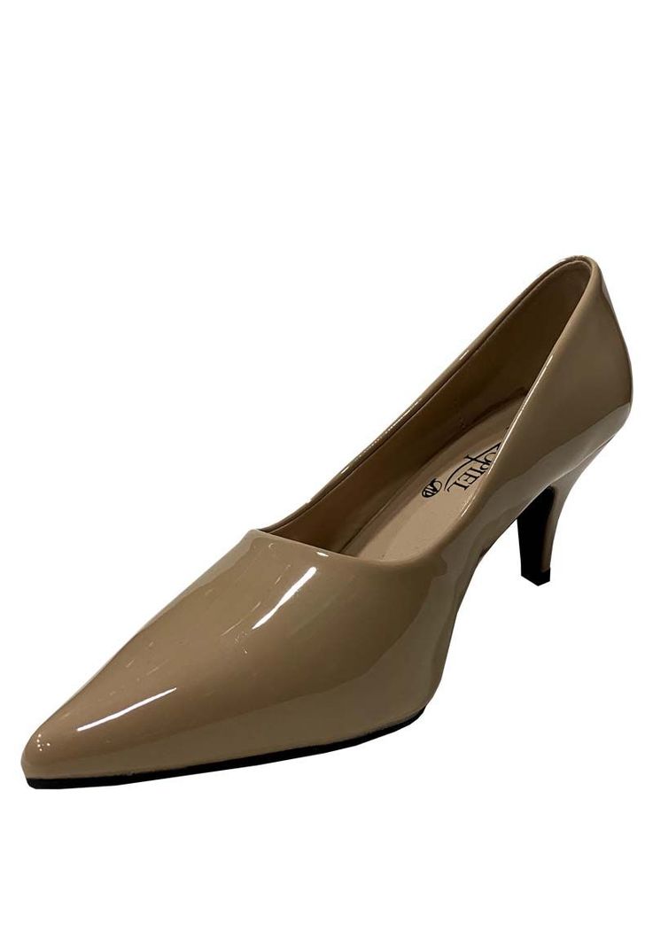 Zapato Reina Ecocuero ZAW42 Beige-3