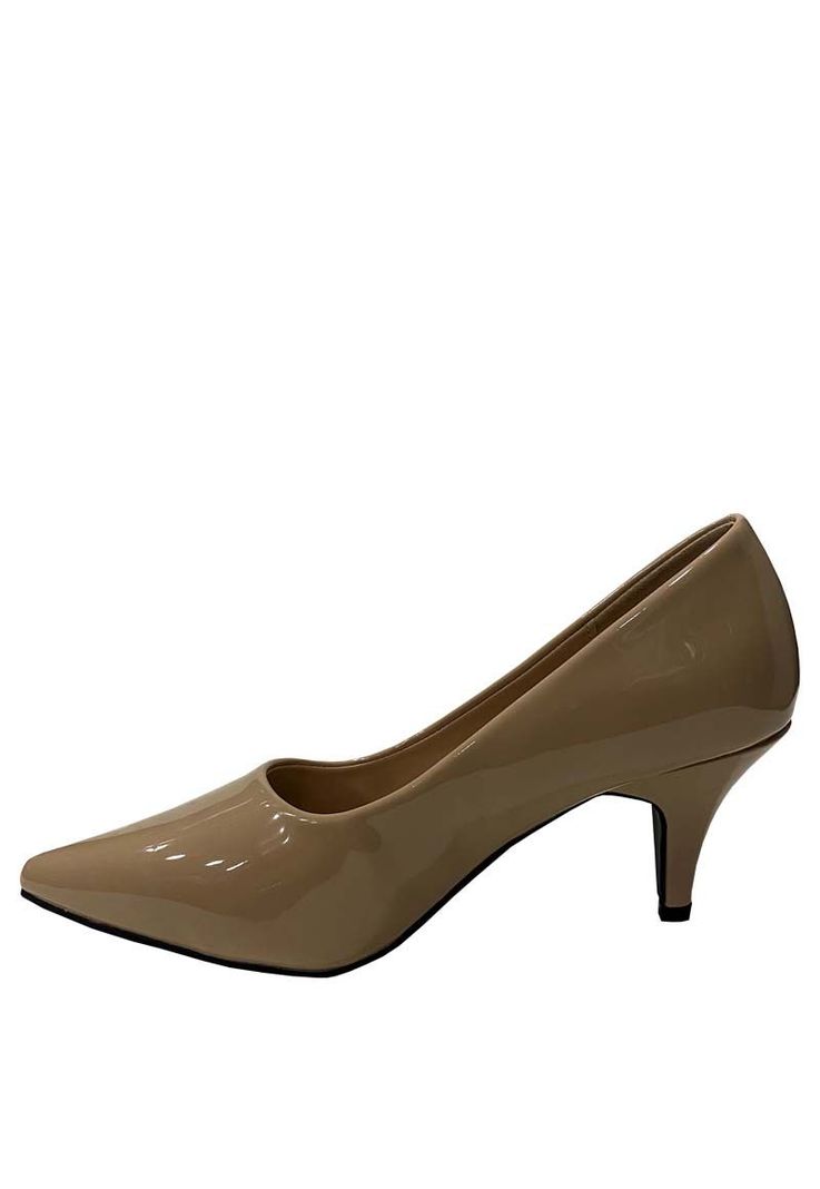 Zapato Reina Ecocuero ZAW42 Beige-4