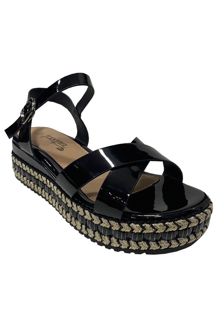 Sandalia Ecocuero ZAY92 Negro-1