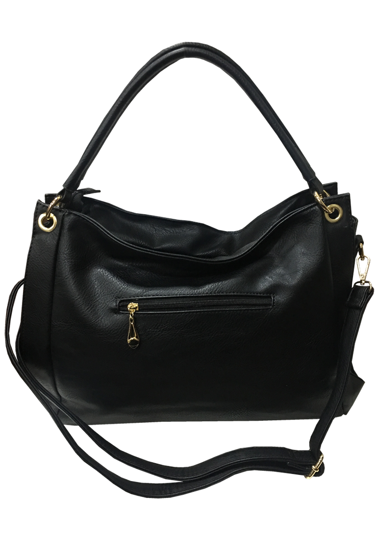 Cartera Cuero Ecológico CRR89 Negro-2